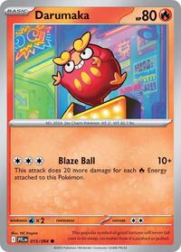Catalog image | Darumaka - 015/094 - ME02: Phantasmal Flames | ME02: Phantasmal Flames | 015/094