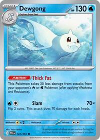 Catalog image | Dewgong - 022/094 - ME02: Phantasmal Flames | ME02: Phantasmal Flames | 022/094