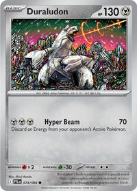 Catalog image | Duraludon - 074/094 - ME02: Phantasmal Flames | ME02: Phantasmal Flames | 074/094