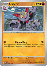 Catalog image | Gliscor - 050/094 - ME02: Phantasmal Flames | ME02: Phantasmal Flames | 050/094