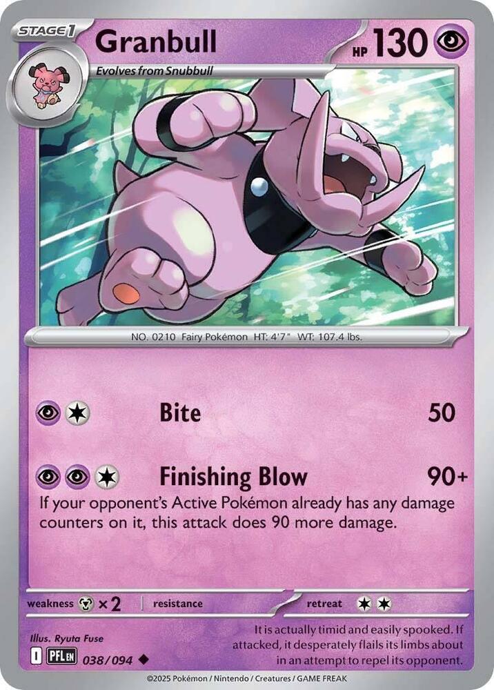 Granbull (038/094) Uncommon (PFL)
