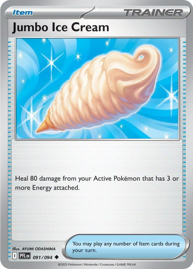 Jumbo Ice Cream (091/094) Uncommon (PFL) (Reverse Holofoil)