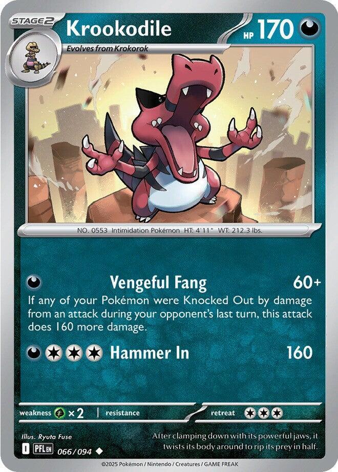 Krookodile (066/094) Uncommon (PFL)