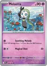 Catalog image | Meloetta - 040/094 - ME02: Phantasmal Flames | ME02: Phantasmal Flames | 040/094