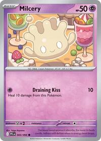 Catalog image | Milcery - 043/094 - ME02: Phantasmal Flames | ME02: Phantasmal Flames | 043/094