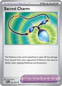 Catalog image | Sacred Charm - 093/094 - ME02: Phantasmal Flames | ME02: Phantasmal Flames | 093/094