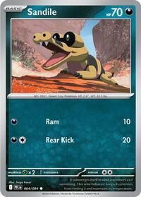 Catalog image | Sandile - 064/094 - ME02: Phantasmal Flames | ME02: Phantasmal Flames | 064/094