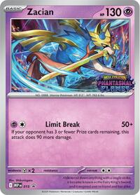 Catalog image | Zacian - 015 - ME: Mega Evolution Promo | ME: Mega Evolution Promo | 015