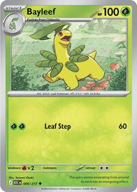 Catalog image | Bayleef - 009/217 - ME: Ascended Heroes | ME: Ascended Heroes | 009/217