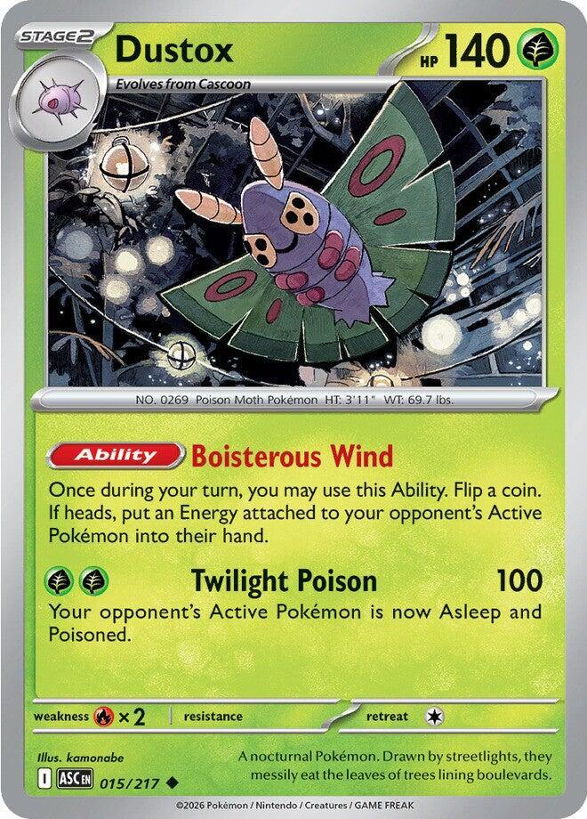 Dustox (015/217) Uncommon (ASC)