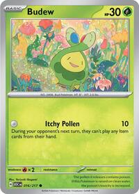 Catalog image | Budew - 016/217 - ME: Ascended Heroes | ME: Ascended Heroes | 016/217