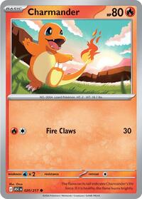 Catalog image | Charmander - 020/217 - ME: Ascended Heroes | ME: Ascended Heroes | 020/217