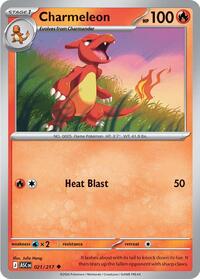 Catalog image | Charmeleon - 021/217 - ME: Ascended Heroes | ME: Ascended Heroes | 021/217