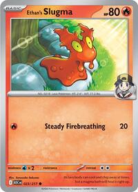 Catalog image | Ethan's Slugma - 023/217 - ME: Ascended Heroes | ME: Ascended Heroes | 023/217