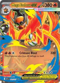 Mega Emboar ex - 031/217 - Double Rare - ME: Ascended Heroes