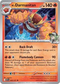 Catalog image | N's Darmanitan - 033/217 - ME: Ascended Heroes | ME: Ascended Heroes | 033/217