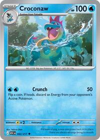 Catalog image | Croconaw - 042/217 - ME: Ascended Heroes | ME: Ascended Heroes | 042/217