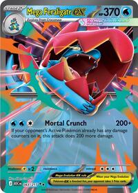 Mega Feraligatr ex - 043/217 - Double Rare - ME: Ascended Heroes