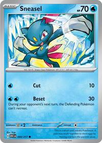 Catalog image | Sneasel - 044/217 - ME: Ascended Heroes | ME: Ascended Heroes | 044/217