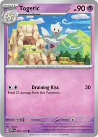 Catalog image | Togetic - 081/217 - ME: Ascended Heroes | ME: Ascended Heroes | 081/217