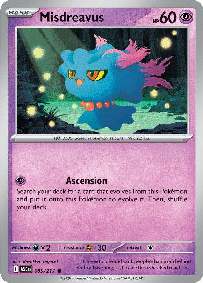 Misdreavus (085/217) Common (ASC)