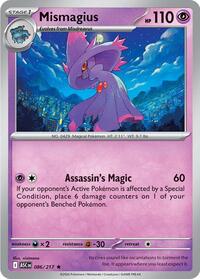 Catalog image | Mismagius - 086/217 - ME: Ascended Heroes | ME: Ascended Heroes | 086/217