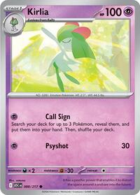 Catalog image | Kirlia - 088/217 - ME: Ascended Heroes | ME: Ascended Heroes | 088/217