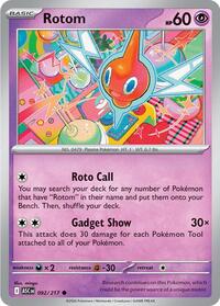 Catalog image | Rotom - 092/217 - ME: Ascended Heroes | ME: Ascended Heroes | 092/217