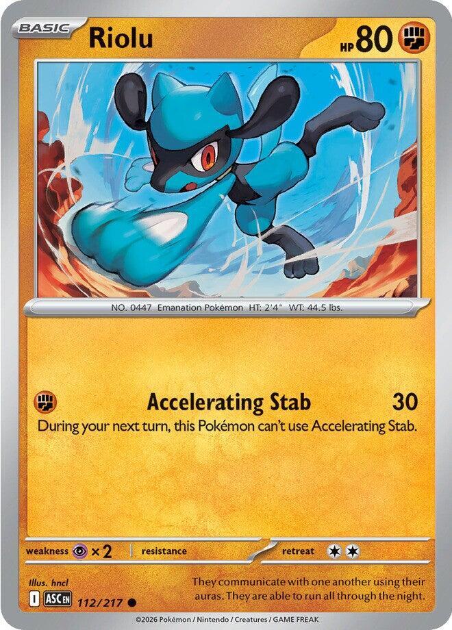 Riolu (112/217) Common (ASC)