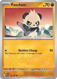 Catalog image | Pancham - 115/217 - ME: Ascended Heroes | ME: Ascended Heroes | 115/217