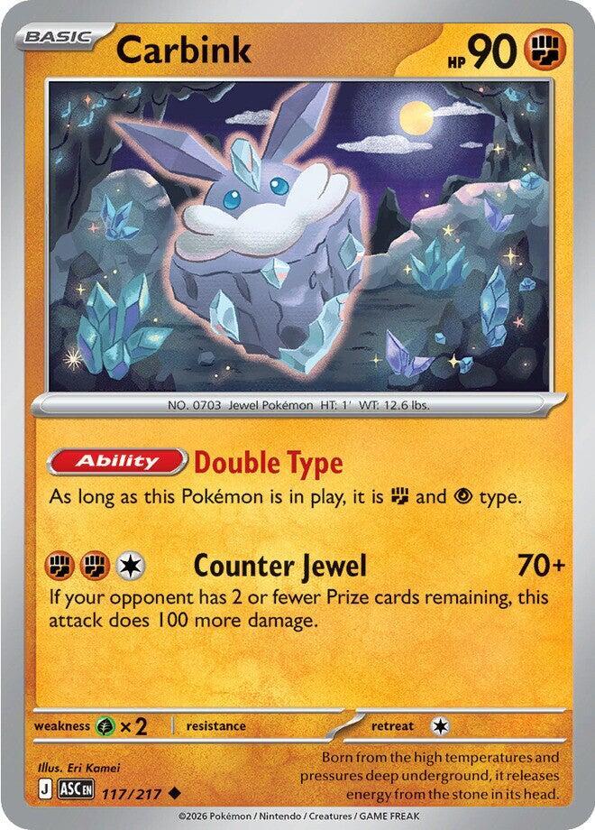 Carbink (117/217) Uncommon (ASC)