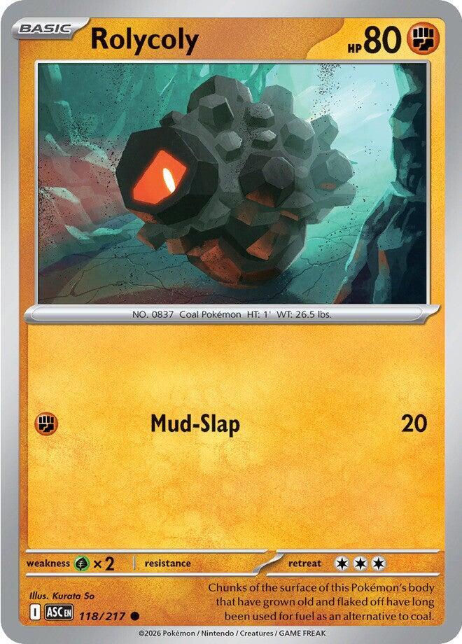 Rolycoly (118/217) Common (ASC)