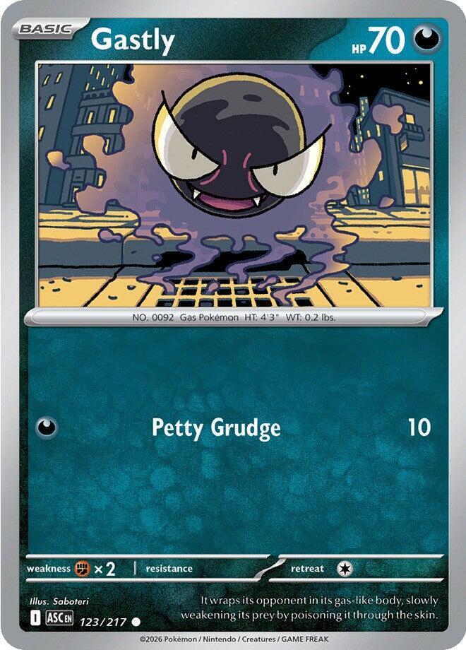 Gastly (123/217) Common (ASC)