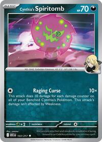 Catalog image | Cynthia's Spiritomb - 133/217 - ME: Ascended Heroes | ME: Ascended Heroes | 133/217