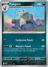 Catalog image | Pangoro - 140/217 - ME: Ascended Heroes | ME: Ascended Heroes | 140/217