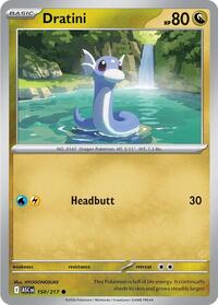 Catalog image | Dratini - 150/217 - ME: Ascended Heroes | ME: Ascended Heroes | 150/217
