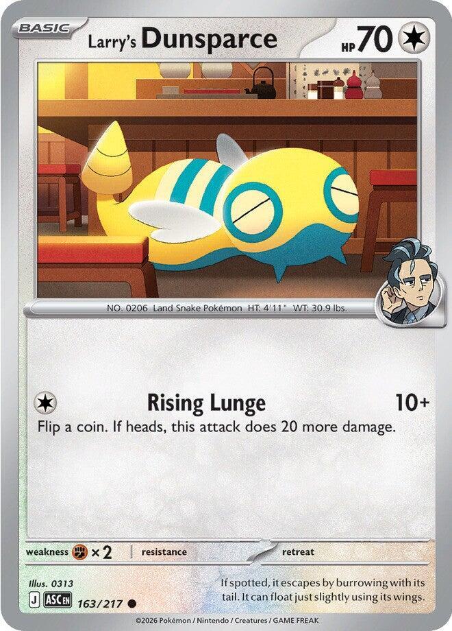 Larry's Dunsparce (163/217) Common (ASC)