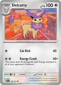 Catalog image | Delcatty - 166/217 - ME: Ascended Heroes | ME: Ascended Heroes | 166/217