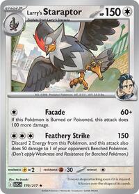 Catalog image | Larry's Staraptor - 170/217 - ME: Ascended Heroes | ME: Ascended Heroes | 170/217