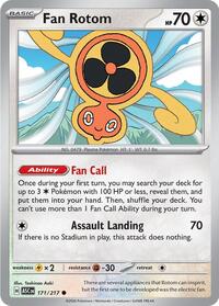 Catalog image | Fan Rotom - 171/217 - ME: Ascended Heroes | ME: Ascended Heroes | 171/217