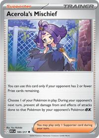 Catalog image | Acerola's Mischief - 180/217 - ME: Ascended Heroes | ME: Ascended Heroes | 180/217