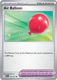 Air Balloon - 181/217 - Uncommon - ME: Ascended Heroes (Reverse Holofoil)