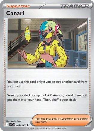 Canari - 185/217 - Uncommon - ME: Ascended Heroes
