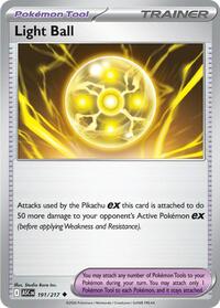 Catalog image | Light Ball - 191/217 - ME: Ascended Heroes | ME: Ascended Heroes | 191/217