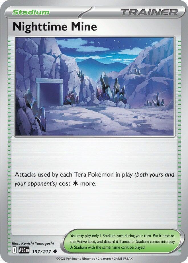 Nighttime Mine (197/217) Uncommon (ASC) (Reverse Holofoil)