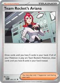Catalog image | Team Rocket's Ariana - 202/217 - ME: Ascended Heroes | ME: Ascended Heroes | 202/217