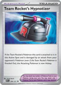 Catalog image | Team Rocket's Hypnotizer - 206/217 - ME: Ascended Heroes | ME: Ascended Heroes | 206/217