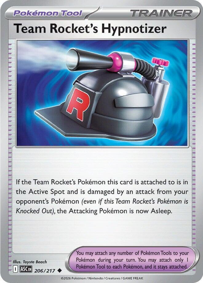 Team Rocket's Hypnotizer (206/217) Uncommon (ASC)