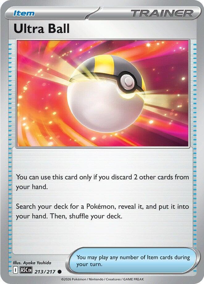Ultra Ball (213/217) Common (ASC)