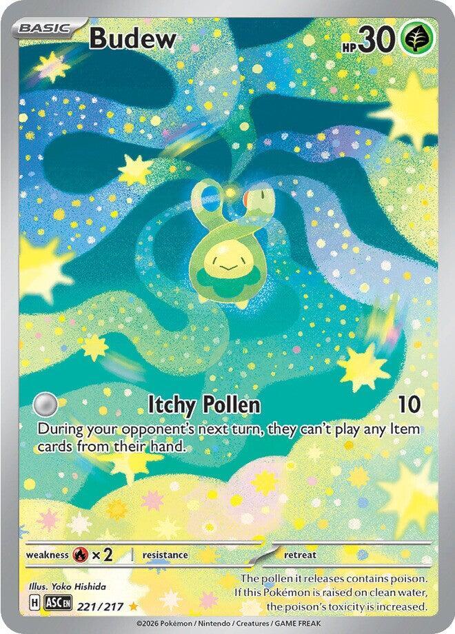 Budew (221/217) Illustration Rare (ASC)